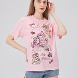 Retro Make Up Kitty T-shirt Nichesou