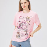 Retro Make Up Kitty T-shirt Nichesou