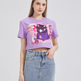 Plague Doctor Boba Tea Cropped T-shirt Nichesou