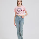 Two-Headed Lamb Cropped T-shirt Nichesou