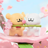 Maltese Dog Cherry Blossoms Series Blind Box