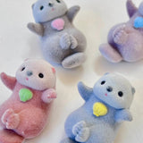 Flocked Sea Otters Blind Capsule