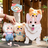 Baby Three Kitten Wardrobe Series Plush Blind Box