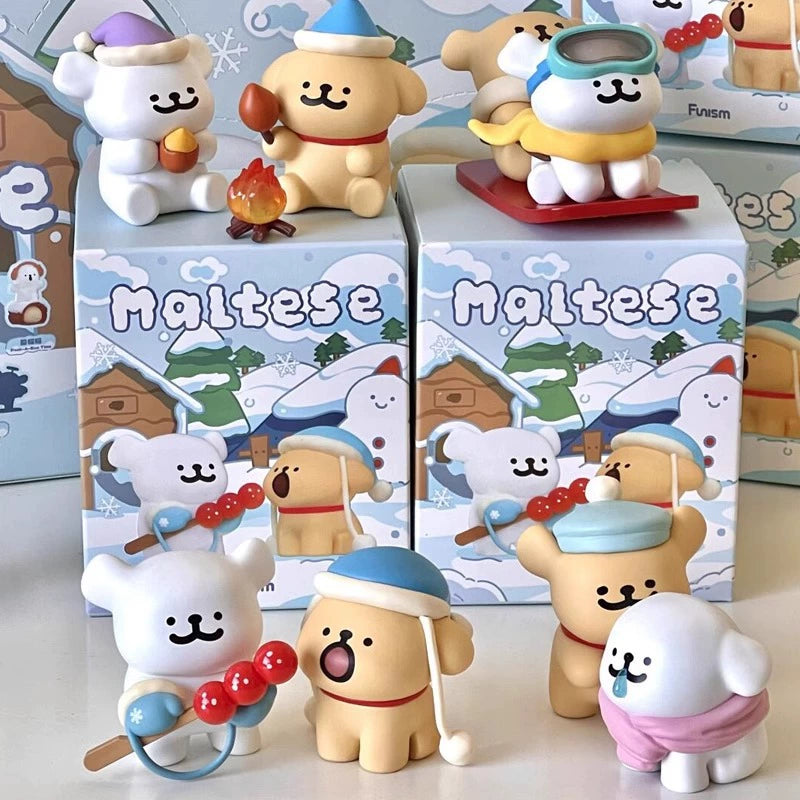 Maltese Dog Cuddly Moments Blind Box – DotDotBang Store Maltese Dog Cuddly Moments Blind Box – DotDotBang Store