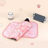 Sakura Cat Keyboard Gaming Mouse Pad