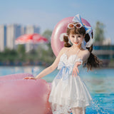 Sea Moon Mermaid Lolita One-Piece Swimwear Dress