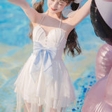 Sea Moon Mermaid Lolita One-Piece Swimwear Dress