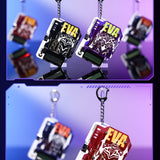 Evangelion RE:CORD Battle Counting Down Keychain