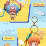 One Piece 3D CHIBI Character Strap Keychain