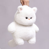 Chubby Meow Meow Baby Cat Fluffy Plush 13.8"