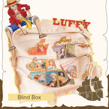 One Piece Puzzle Magnetic Enamel Pin Blind Box