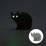 Glowing Eyes Cats in the Darkness Blind Capsule