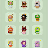 Baby Three Little Elf Animal Plush Blind Box