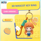 One Piece 3D CHIBI Character Strap Keychain