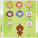 Baby Three Orchard Fruit Zipper Bag Plush Blind Box