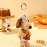 Peanuts Snoopy Bakery Plush Keychain Blind Box