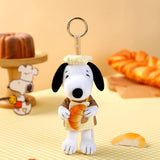 Peanuts Snoopy Bakery Plush Keychain Blind Box