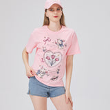 Retro Lovely Tulips Bunny T-shirt Nichesou (Copy)