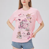 Retro Make Up Kitty T-shirt Nichesou