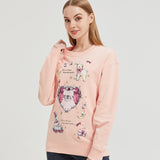 Lovely Bunny and Lamb Sweatshirt COTTON Nichesou