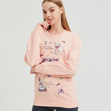 Lovely Bunny and Lamb Sweatshirt COTTON Nichesou