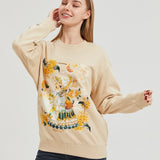 Harvest Rabbit with Lantern Sweatshirt COTTON Nichesou