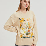 Harvest Rabbit with Lantern Sweatshirt COTTON Nichesou