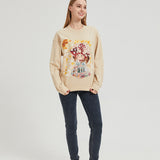 Mushroom Rabbit Under the Moon Sweatshirt COTTON Nichesou