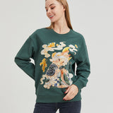 Harvest Rabbit Knitting Sweatshirt COTTON Nichesou