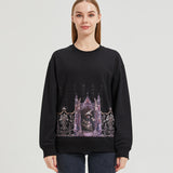 Blossom Skeleton Sweatshirt COTTON Nichesou