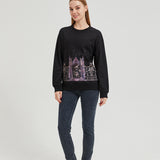 Blossom Skeleton Sweatshirt COTTON Nichesou