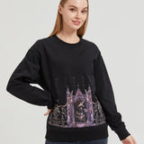 Blossom Skeleton Sweatshirt COTTON Nichesou