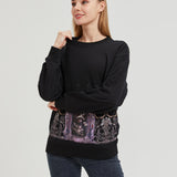 Blossom Skeleton Sweatshirt COTTON Nichesou