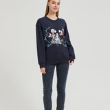 Girl with Fish Under the Sea Sweatshirt COTTON Nichesou