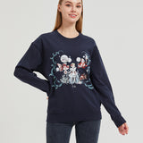 Girl with Fish Under the Sea Sweatshirt COTTON Nichesou