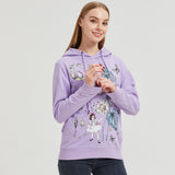 Musical Morning Glory Girl Hoodie COTTON Thin Nichesou