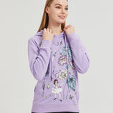 Musical Morning Glory Girl Hoodie COTTON Thin Nichesou