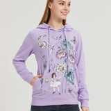 Musical Morning Glory Girl Hoodie COTTON Thin Nichesou