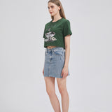 Tea Cup Girl Demon Cropped T-shirt Nichesou