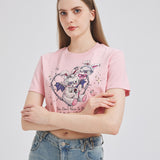 Devil Bunny With Head Balloon Cropped T-shirt Nichesou