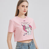 Dark Bear Holding Gun Cropped T-shirt Nichesou