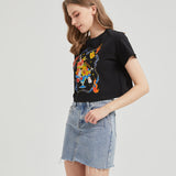 Dessert Wounded Bunny Cropped T-shirt Nichesou