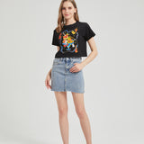 Dessert Wounded Bunny Cropped T-shirt Nichesou