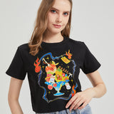 Dessert Wounded Bunny Cropped T-shirt Nichesou