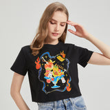 Dessert Wounded Bunny Cropped T-shirt Nichesou