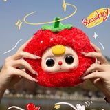 Baby Three Orchard Fruit Zipper Bag Plush Blind Box