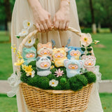 Lulu Pig Animal Party Puppet Fingertip Plush Blind Box