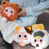 Baby Three Lucky Cat Large Zipper Plush Blind Box