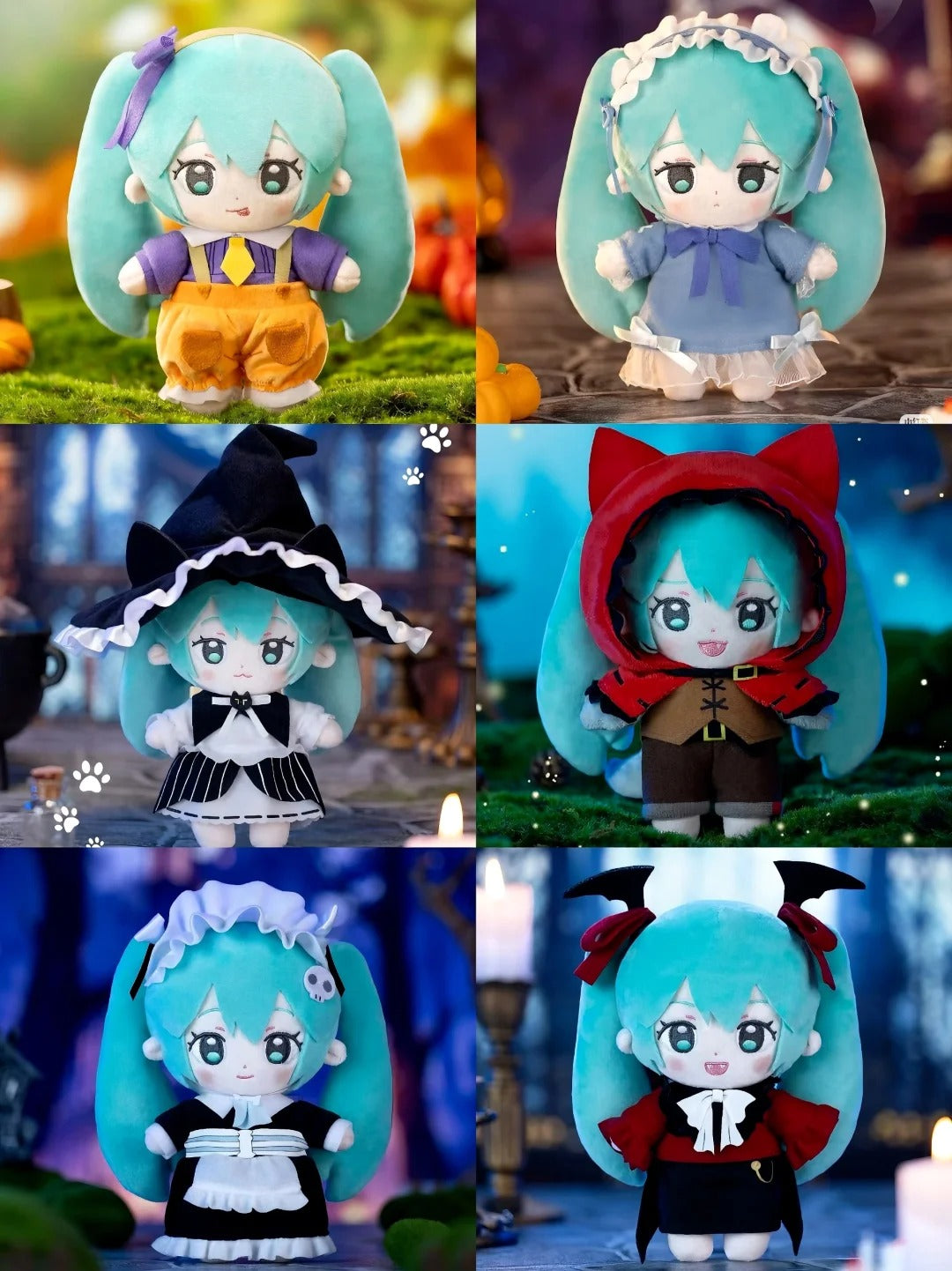 Hatsune Miku Halloween Diary Plush Blind Box