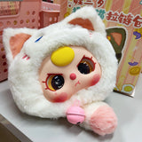 Baby Three Lucky Cat Large Zipper Plush Blind Box